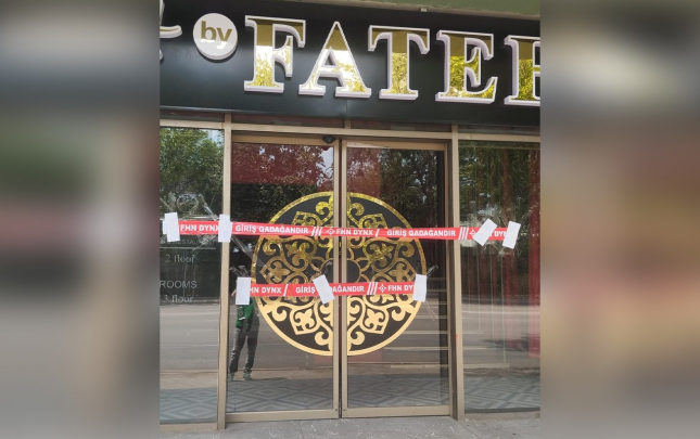 FHN Aqşin Fatehin restoranını bağladı  – Foto</b>